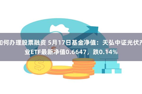 如何办理股票融资 5月17日基金净值：天弘中证光伏产业ETF最新净值0.6647，跌0.14%