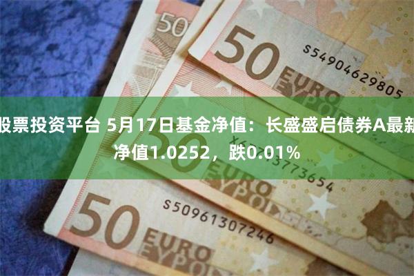 股票投资平台 5月17日基金净值：长盛盛启债券A最新净值1.0252，跌0.01%