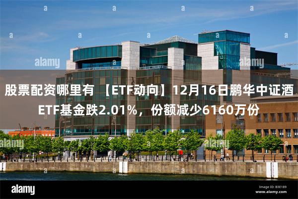 股票配资哪里有 【ETF动向】12月16日鹏华中证酒ETF基金跌2.01%，份额减少6160万份